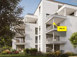 2-Zimmerwohnung mit Terrasse | Top 16