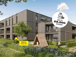 3-Zimmerwohnung mit Garten | C03