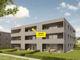 Sonnige 2-Zimmerwohnung im Dachgeschoss | B12