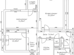 Tolle 3 Zimmer - Wohnung zum sofort einziehen!