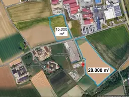 an der Osttangente nahe Autobahnauffahrt Sattledt bis zu 40.000 m2 - TEILFLÄCHEN MÖGLICH