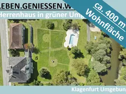 HERRENHAUS IN GRÜNER UMGEBUNG NÄHE KLAGENFURT
