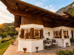 Ländliche idylle mit Privatsphäre und imposantem Panorama am Fuße des Arlberg