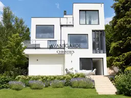 Moderne Villa mit Blick