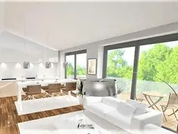 Erstbezug - moderne, sehr sonnige Gartenmaisonette mit großzügigen Freiflächen in Klosterneuburg