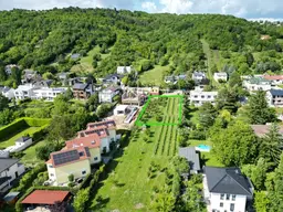Villenbaugrund (1.335m²) in der Langenzersdorfer Kellergasse am Fuße des Bisambergs