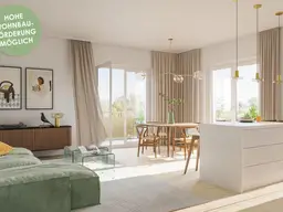 Quartett Strass, Top 2.8: 3,5-Zimmer Galeriewohnung, Wohlfühlen auf zwei Ebenen