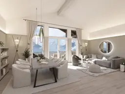 DAS LIMBERG | Wo Geschichte weiterwohnt: Exklusive 3-Zimmer-Dachgeschosswohnung, TOP 17