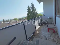 Renovierte Wohnung mit Balkon und Fernblick