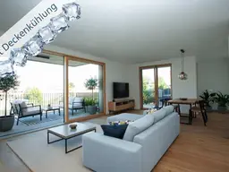 Großzügig Leben mit DECKENKÜHLUNG auf 108 m² mit 30 m² Freifläche - Jetzt auch mit Küchen-Gutschein! - ERSTBEZUG.