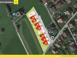 Pinsdorf: 9 Reihenhäuser + Grundstück ab € 500.549,- BELAGSFERTIG