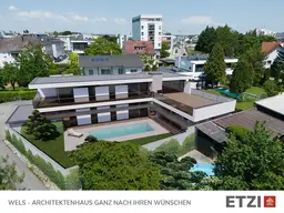 ***WELS, Wiesenstraße*** LUXUS-ARCHITEKTENHAUS – JETZT DESIGNEN!