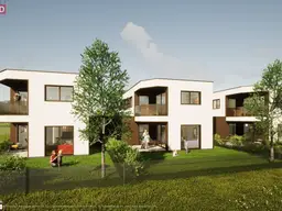 Modernes neues Reihenhaus in Lochen am See: Erstbezug mit Balkon, Terrasse und Garage!