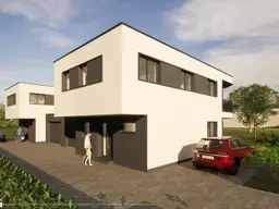 Letzte Chance - Moderne Doppelhaushälfte in Lochen am See – Erstbezug mit Balkon und zwei Garagen!
