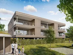 4-Zimmer-Terrassenwohnung in ruhiger Lage in Schwarzach - W1-04