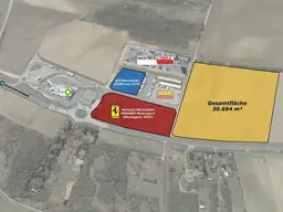 A5 Abfahrt Schrick - Gewerbegrundstück 15.000 m² oder 30.694 m² zu kaufen