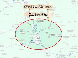 Bezirk Leibnitz: aufgeschlossenes Gewerbegrundstück ca. 4.000 m² zu kaufen
