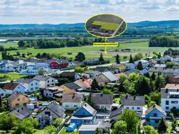 Weigelsdorf: unbebautes Grundstück ca. 7.600 m² direkt an der B16 zu kaufen