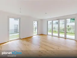Erstbezug : Neubau : 3-Zimmer-Wohnung : Garten : Loggia