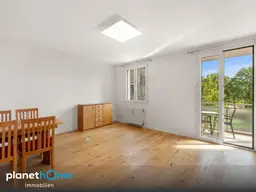 Wohnen am Marchfeldkanal – 2-Zimmer-Wohnung mit Loggia und Balkon im Maisonette-Stil
