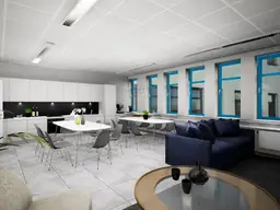 Moderner Büroneubau am Franzosengraben