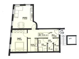 Zentrumsnahe 2-Zimmerwohnung in Schwaz