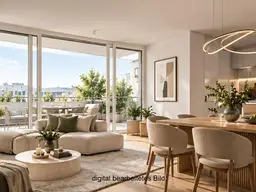 Vier Zimmer und Platz für alles was das Leben mit sich bringt - Familie, Freunde, Homeoffice usw.