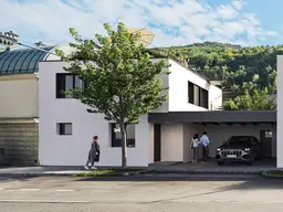 Fantastische Doppelhaushälfte - Erstbezug - traumhafte 360° Dachterrasse! Kaltenleutgeben