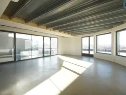 The View! Penthouse Loft mit Dachterrasse samt Wien-Panorama-Blick in der Brotfabrik Wien!