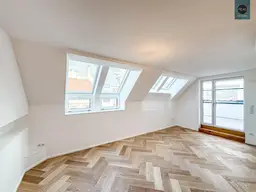 Elevate 1090 – Erstbezug: Dachgeschoss - Wohnung (klimatisiert) mit Terrasse nahe U6 Alser Straße, AKH!