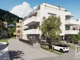 Exklusives Bauvorhaben im Herzen von Zell am See-Stadthausfeeling auf zwei Ebenen-Top B-01