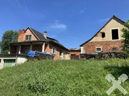 Rohbau mit Nebengebäude und großzügigem Baulandgrundstück Nähe Feldbach