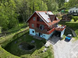 Großzügiges Carinthia Blockhaus in Ruhelage von St. Marein b. Graz