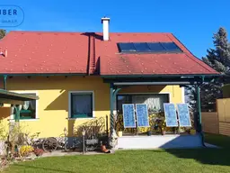 STILVOLLES ZIEGELMASSIVHAUS IN GRÜNRUHELAGE MIT POOL IN TRUMAU