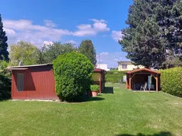 SELTENE GELEGENHEIT: A B L Ö S E F R E I - Großer PACHTBAUGRUND MIT HOLZHAUS AM NEUFELDERSEE