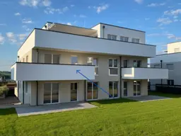 Neuwertige 4-Zimmer-Wohnung in Piberbach mit Balkon und 2 Stellplätzen!