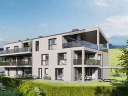 122 m² große 4-Zimmer Wohnung mit Südterrasse in Ruhelage (Top 4)