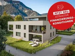 Preiswerte 2-Zimmer Wohnung mit Garten und Südausrichtung
