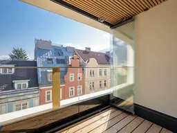 Stadt Carré Wilten: Microapartment mit Loggia und hochwertiger Möblierung