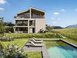 122 m² große 4-Zimmer Wohnung mit Südterrasse in Ruhelage (Top 4)