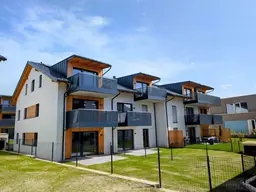 Ruhelage Hallwang - großzügige 2 Zimmer Erstbezugs-Wohnung mit Garten im Ortszentrum!