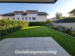 Bezugsfertig - großzügige 4 Zimmer Erstbezugs-Gartenwohnung im Ortszentrum von Hallwang!