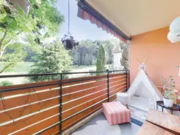 Wohnen mit Grünblick! 4-Zimmer-Wohnung mit Loggia &amp; Garage in Ehrenhausen.