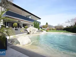 Traumhaus mit Naturpoolanlage in Hard am Bodensee zu verkaufen