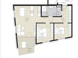Neubau im Zentrum - Top B.053-Zimmerwohnung im 1. OGATTRAKTIVE FINANZIERUNG
