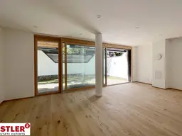 Gartenwohnung mit perfekter Tageslichtlage und separatem Bereich für flexible Nutzung