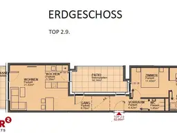 Ruhige 2 Zimmerwohnung mit Garten in 1210 zu mieten