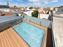 Karmelitermarkt - Penthouse mit Pool und Parkblick