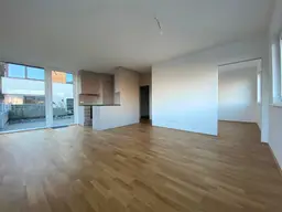 Hochwertig ausgestattete 2-Zimmer-Wohnung mit Terrasse!