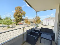 PENDLERHIT mit Loggia in Deutsch-Wagram- Bahnhofsnähe - BJ 2021 - 3 Zimmer - ca. 69m² gew. NFL - komplett möbliert - 2 Garagenplätze